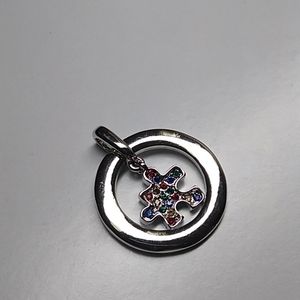 Autism awareness pendant